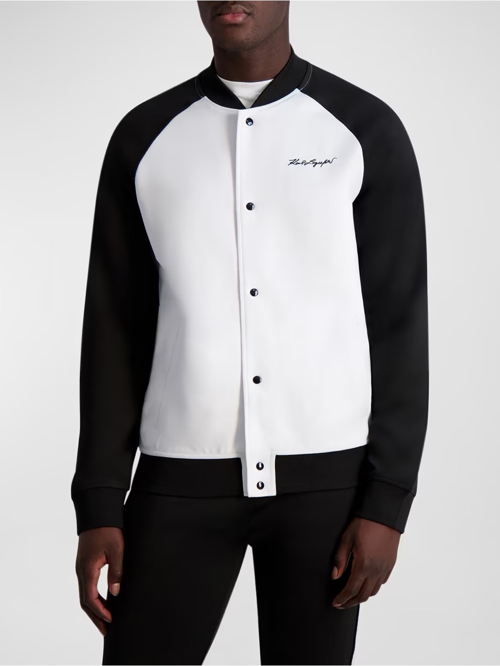 Lagerfeld Paris scuba track set for men